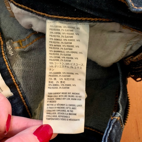 Abercrombie & Fitch Perfect Stretch Denim Blue Jeans Size 27 - Picture 9 of 10